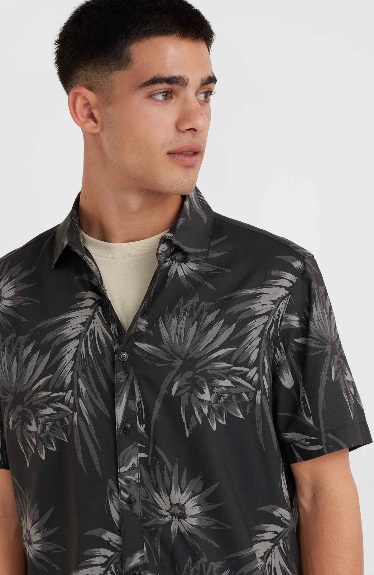 Chemise Mix and Match Floral | Black Tonal Tropican