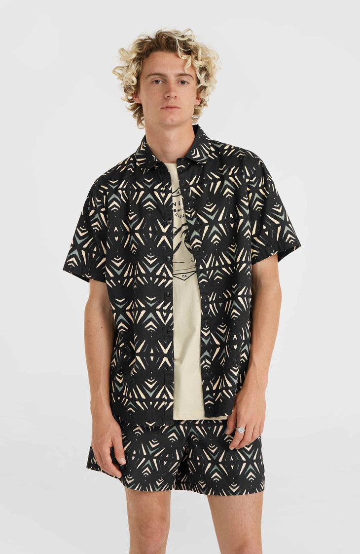 Chemise Mix and Match Beach | Black Fade IKAT