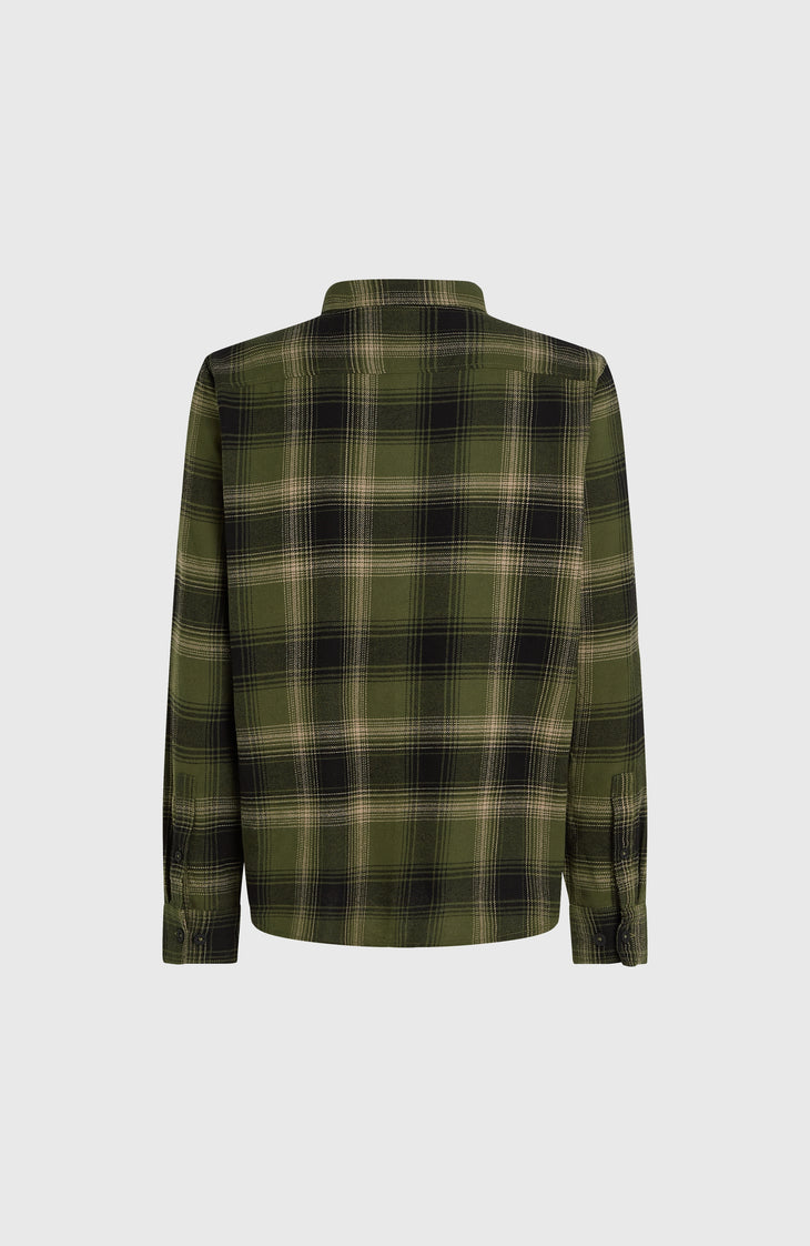 Chemise en flanelle Check | Green Check Small