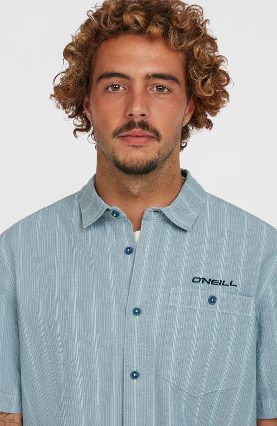 Chemise Jacquard Stripe | Blue Cali Stripe