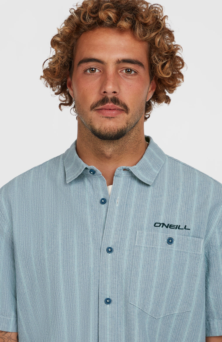 Chemise Jacquard Stripe | Blue Cali Stripe