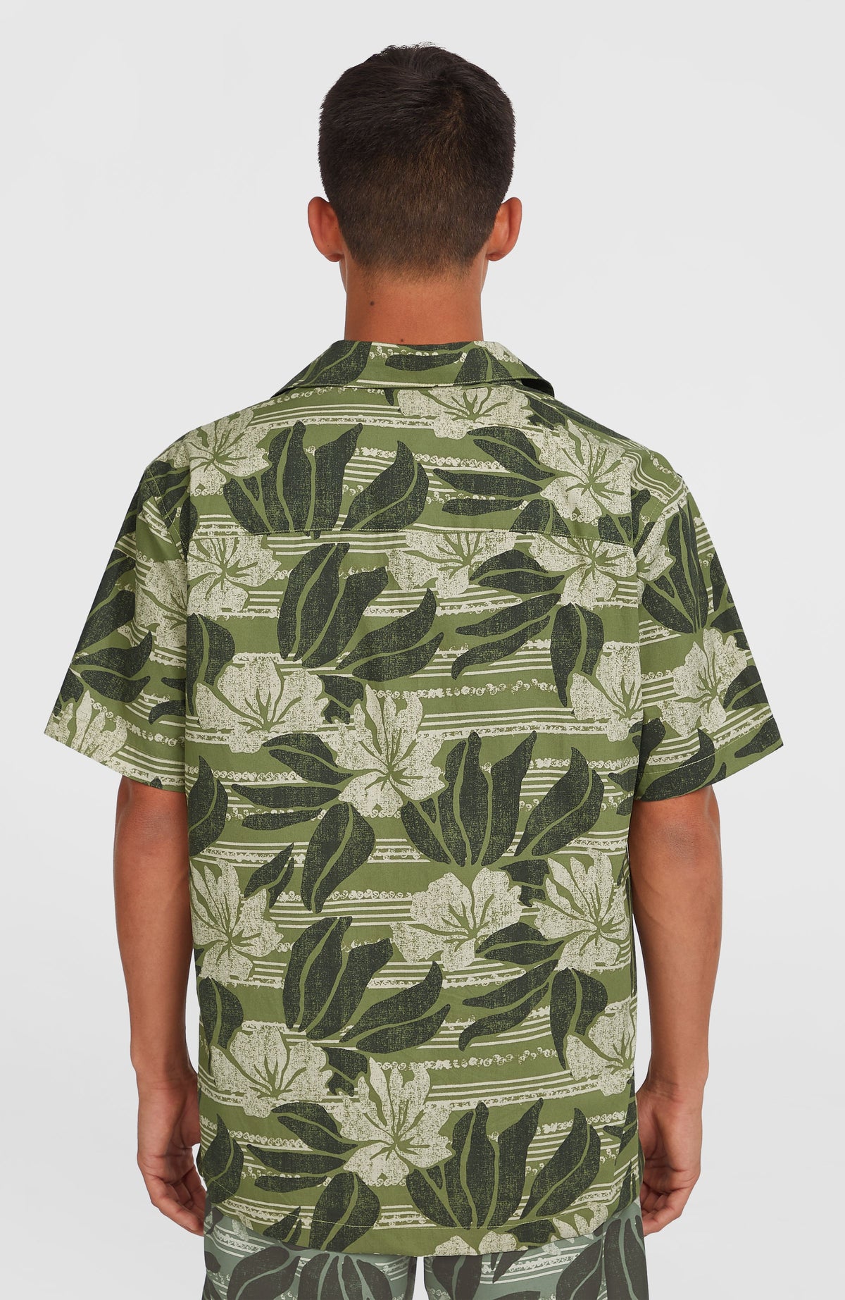 Chemise Print | Green Dusty Flower