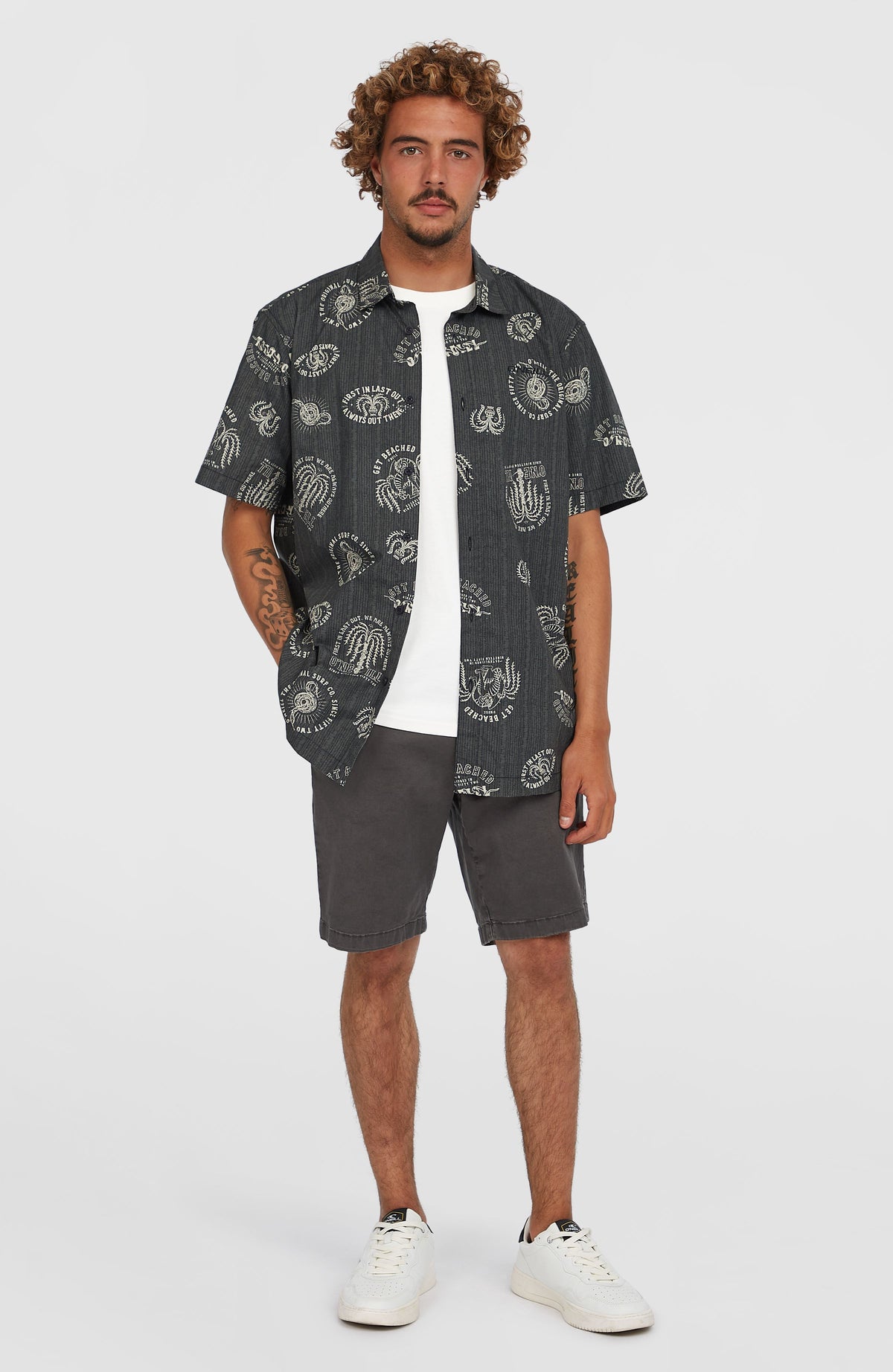 Chemise Print | Black Mystical