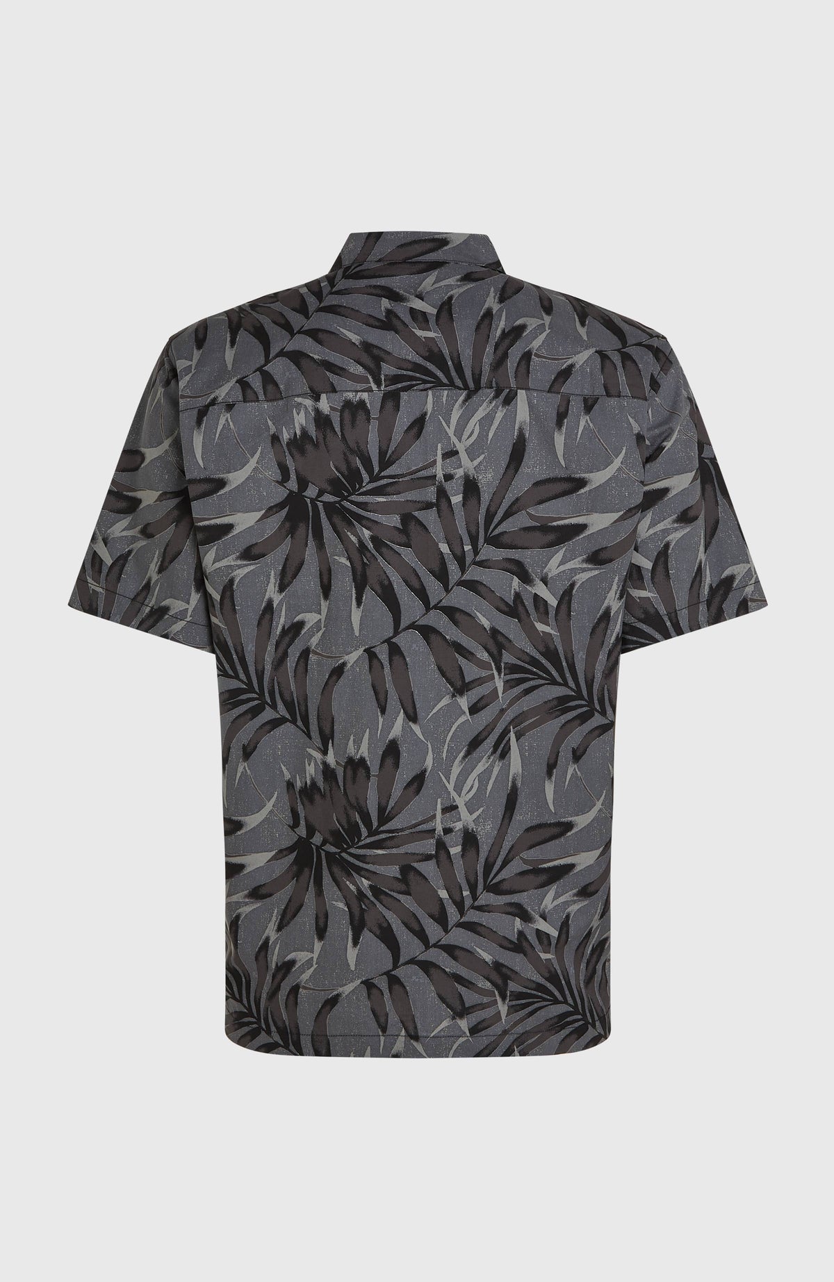 Chemise Print | Black Dipped Leaves