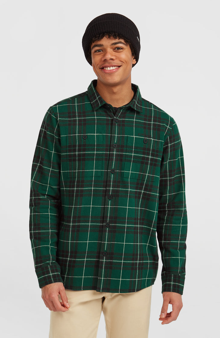 Chemise Must-Have en flanelle | Green Flannel Check