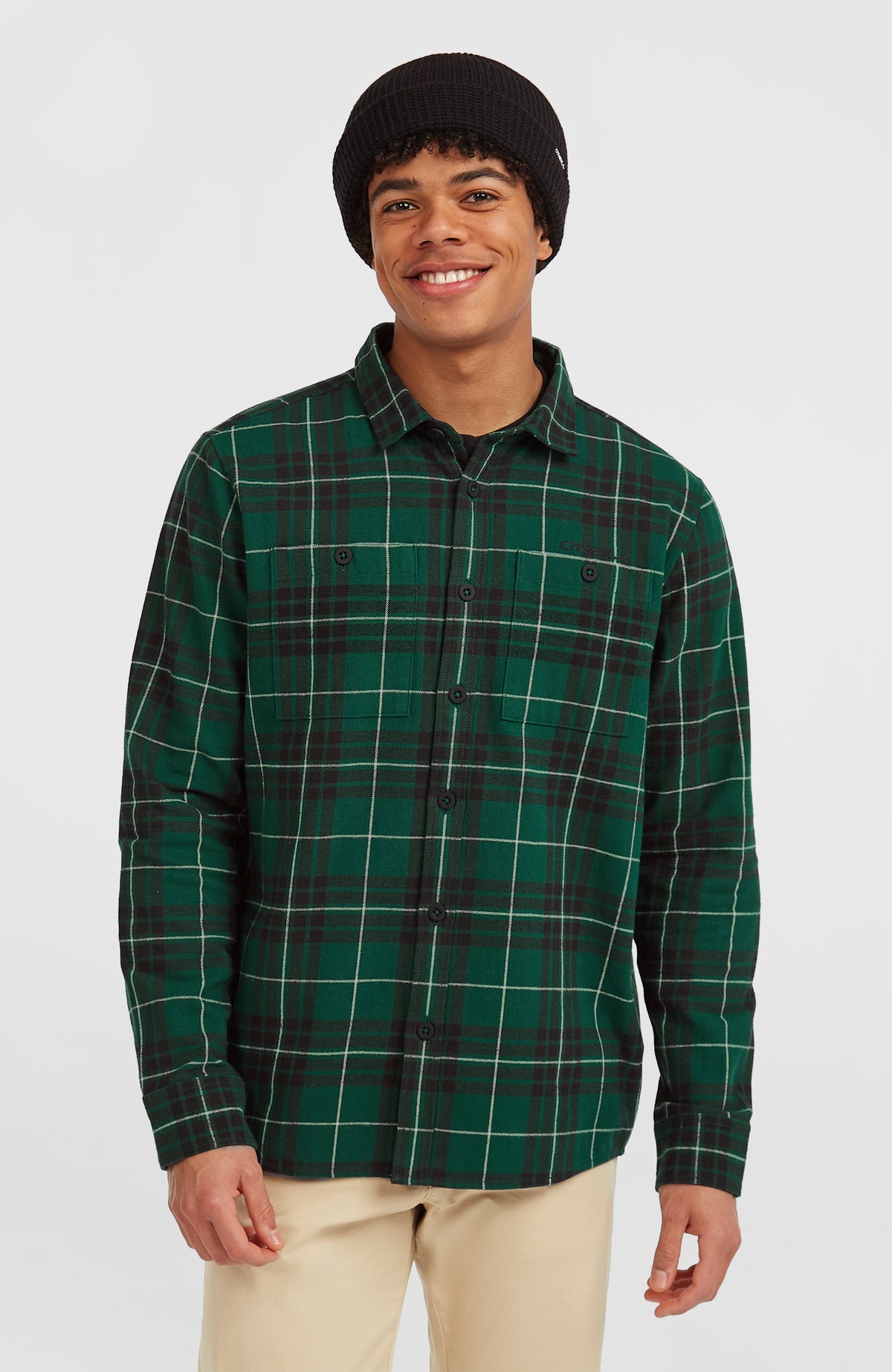 Chemise Must-Have en flanelle | Green Flannel Check