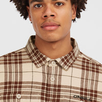 Chemise Must-Have en flanelle | Beige Flannel Check