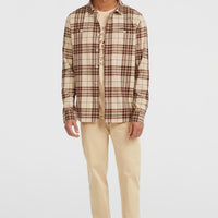 Chemise Must-Have en flanelle | Beige Flannel Check