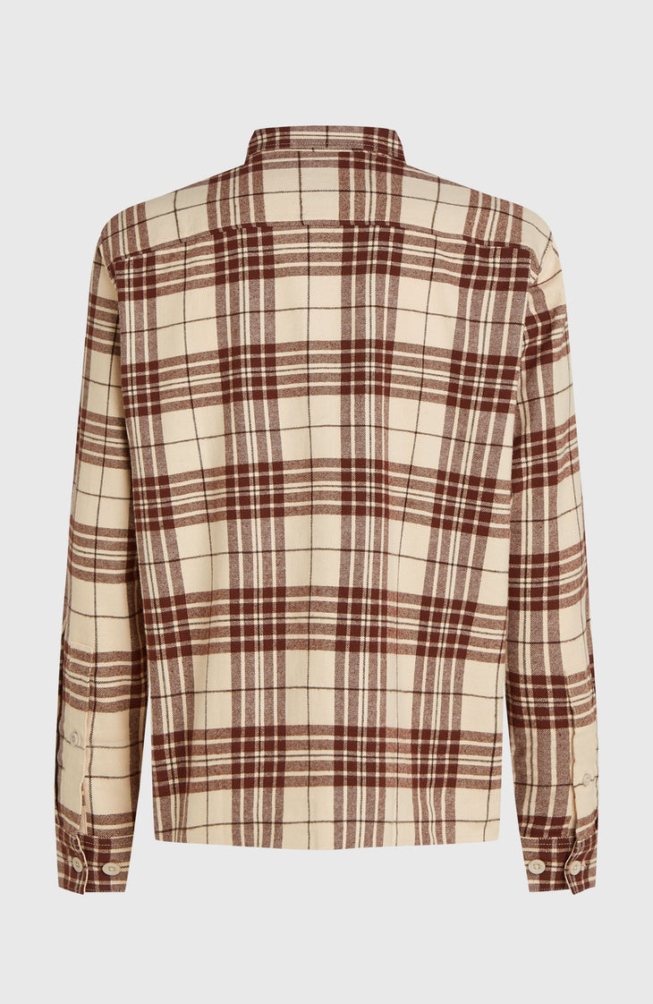 Chemise Must-Have en flanelle | Beige Flannel Check
