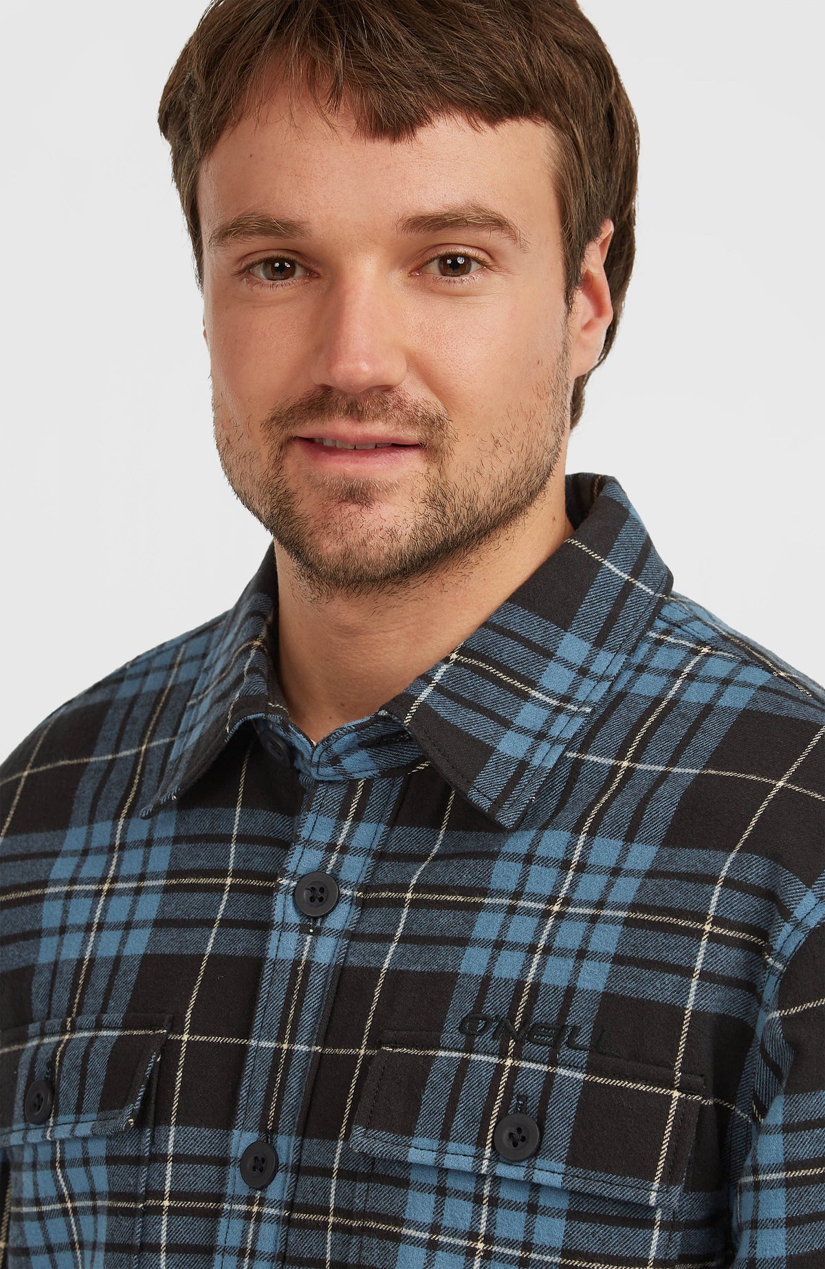 Chemise Must-Have doublée en polaire | Blue Flannel Check