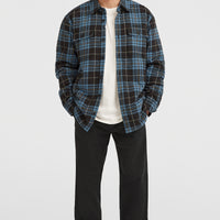 Chemise Must-Have doublée en polaire | Blue Flannel Check