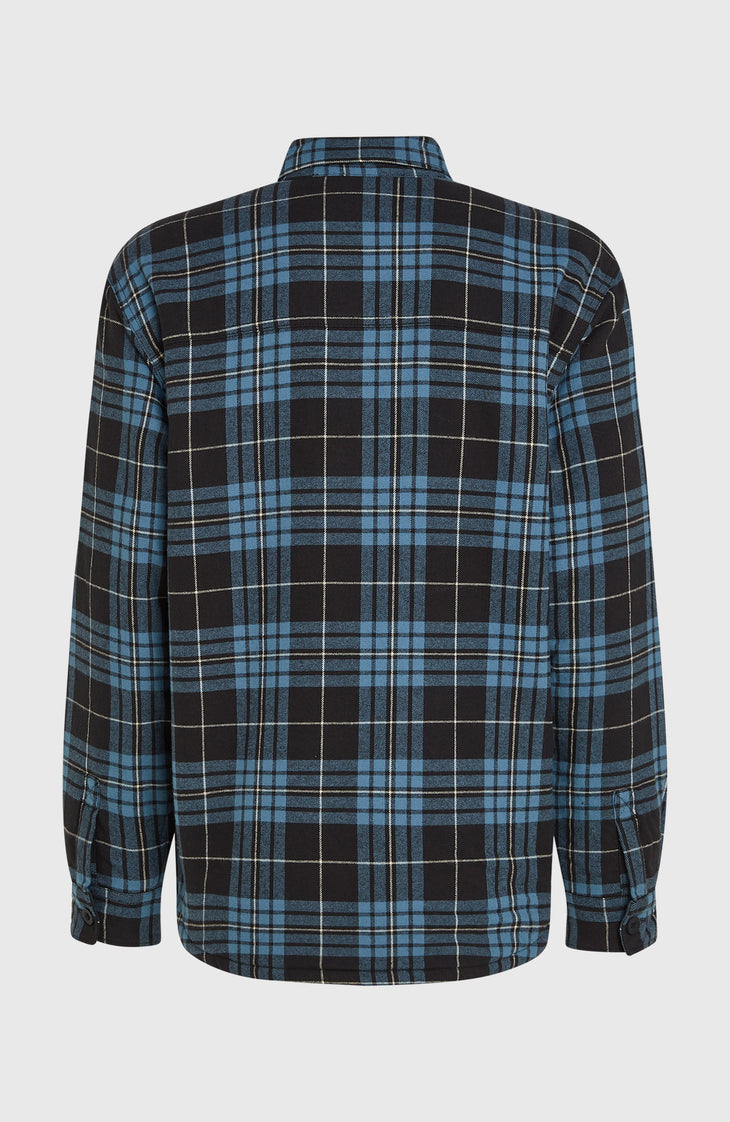Chemise Must-Have doublée en polaire | Blue Flannel Check