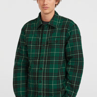 Chemise Must-Have doublée en polaire | Green Flannel Check