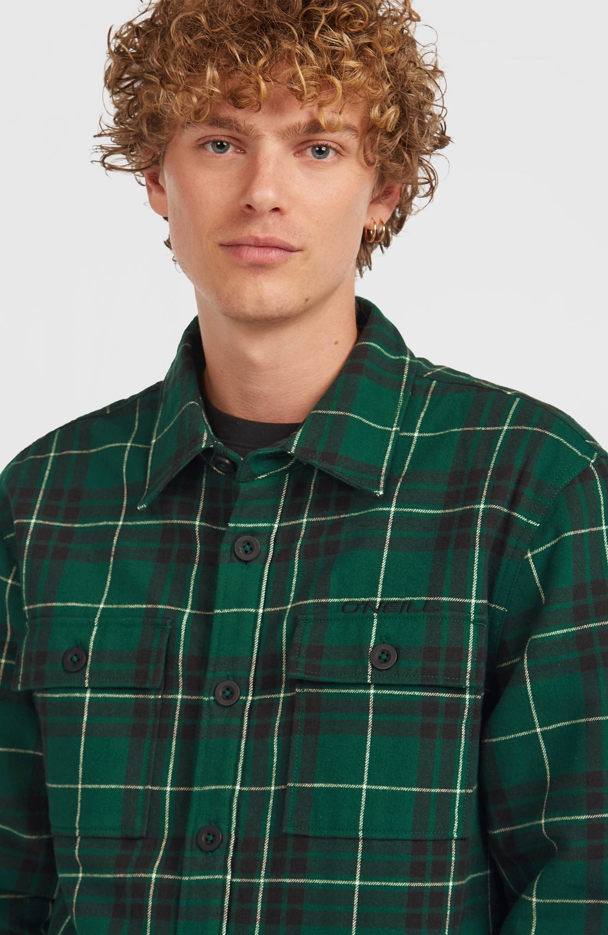 Chemise Must-Have doublée en polaire | Green Flannel Check