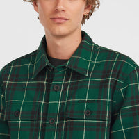 Chemise Must-Have doublée en polaire | Green Flannel Check