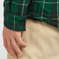 Chemise Must-Have doublée en polaire | Green Flannel Check