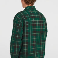Chemise Must-Have doublée en polaire | Green Flannel Check