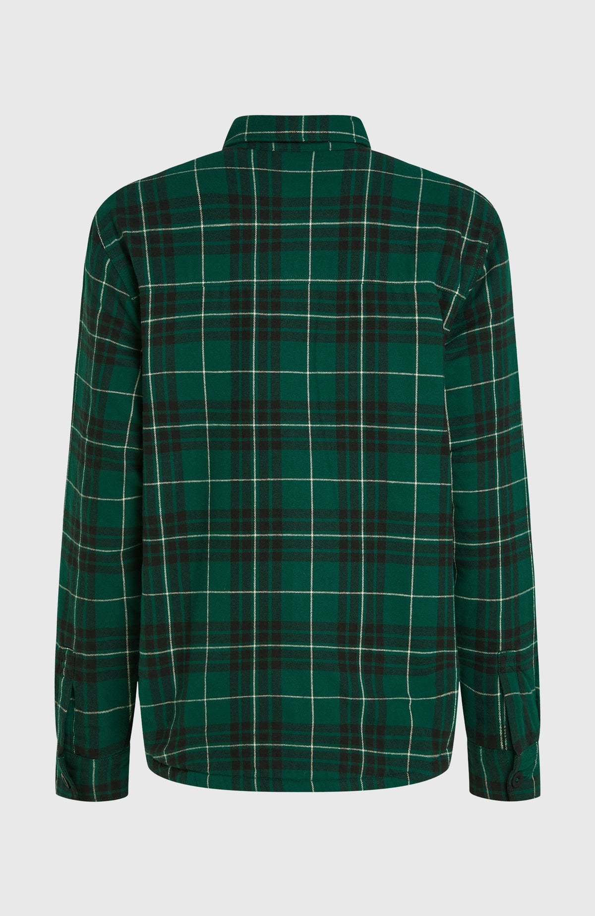 Chemise Must-Have doublée en polaire | Green Flannel Check