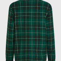 Chemise Must-Have doublée en polaire | Green Flannel Check