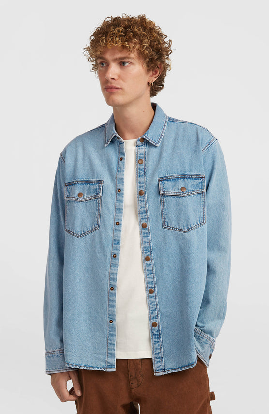 Chemise O'Riginals en jean | Denim Blue
