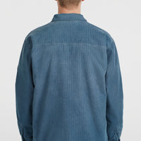 Surchemise O'Riginals en velours côtelé et doublée en polaire | Mozart Blue