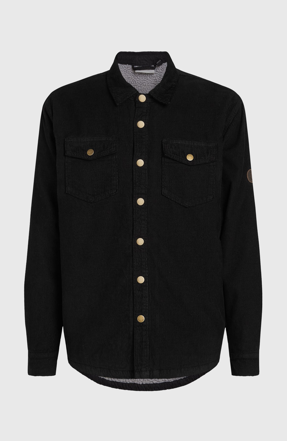 Surchemise O'Riginals en velours côtelé et doublée en polaire | Black Out