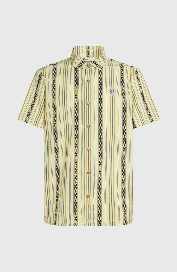 Chemise jacquard O'Riginals | Yellow Originals Jstripe