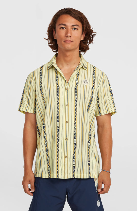Chemise jacquard O'Riginals | Yellow Originals Jstripe