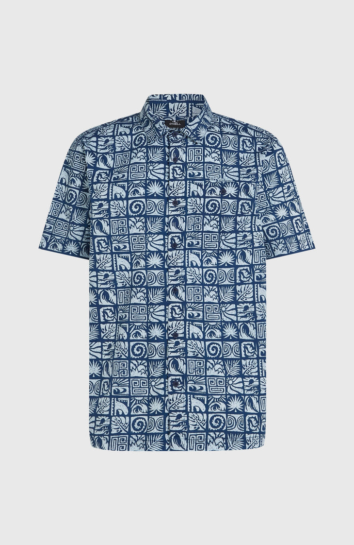 Chemise O'Neill Print | Dark Blue Bricks