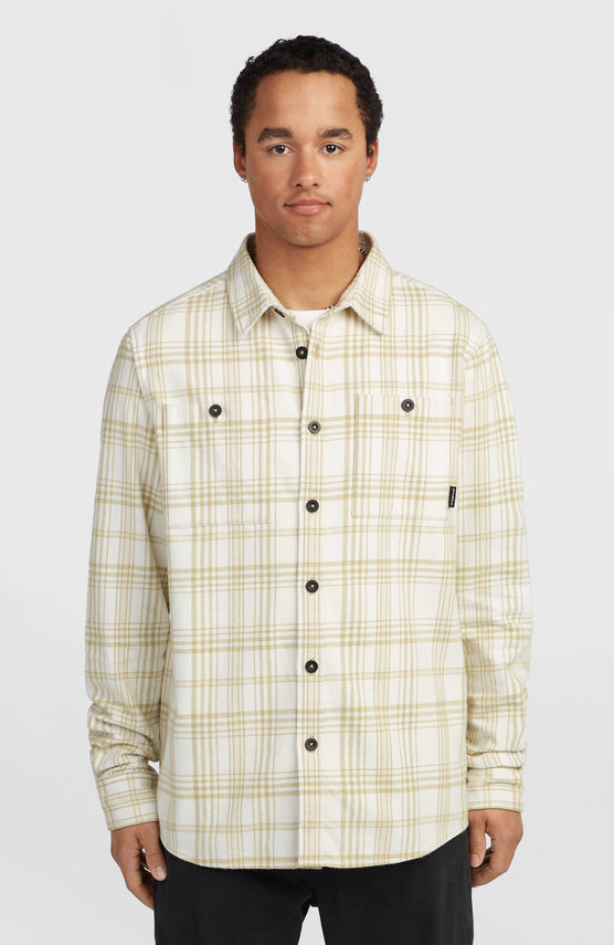 Chemise Must-Have en flanelle | Beige Big Check Plaid