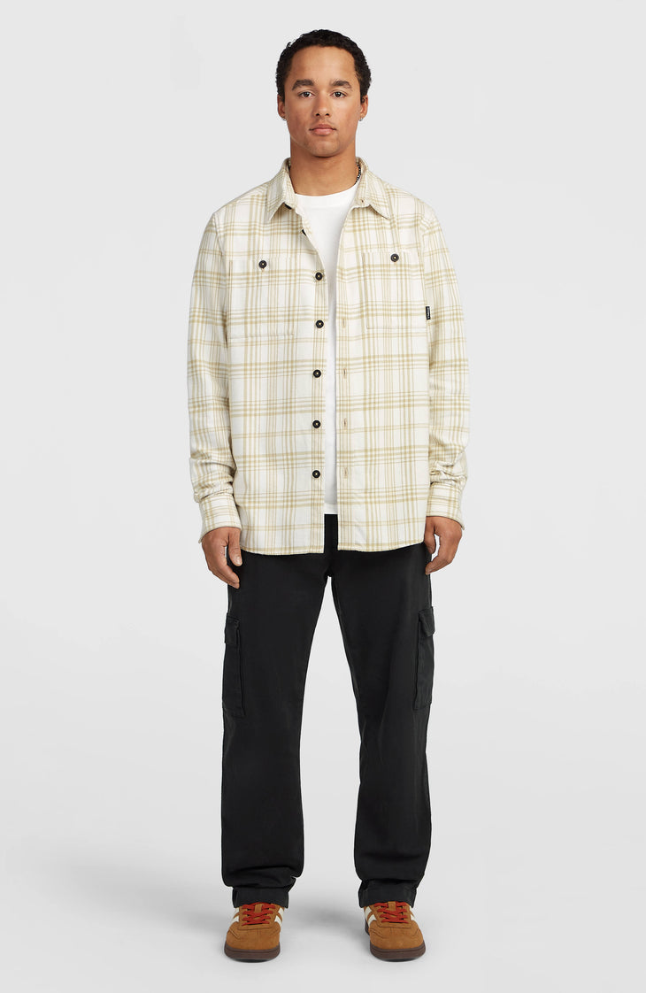 Chemise Must-Have en flanelle | Beige Big Check Plaid