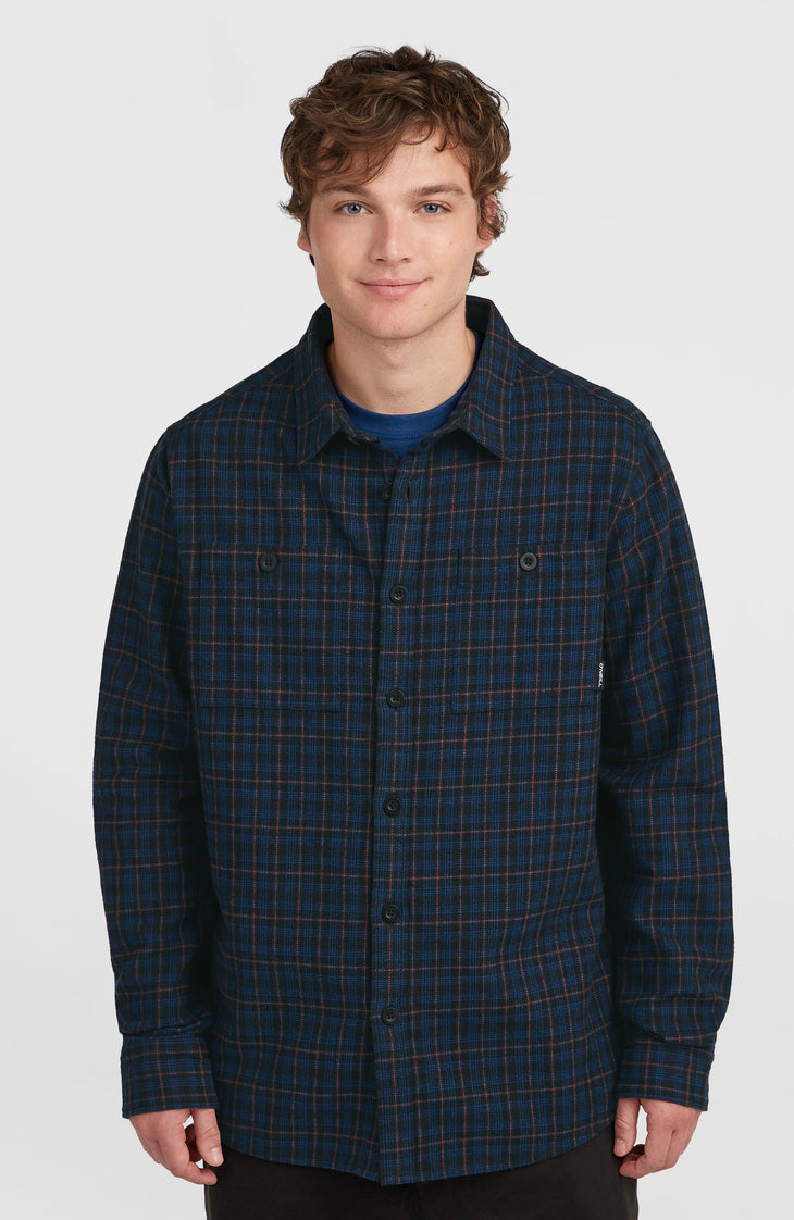 Chemise Must-Have en flanelle | Black Mini Check Plaid