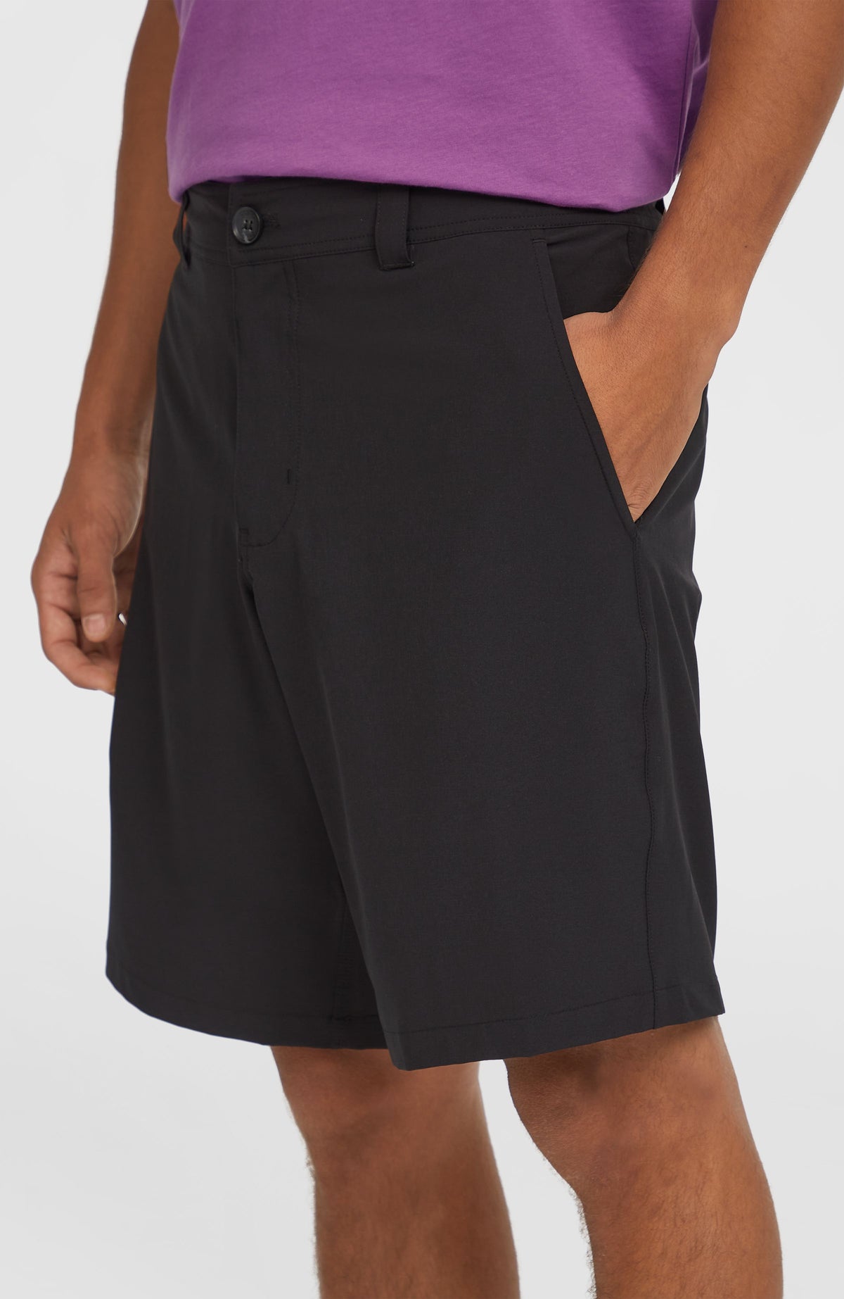 Short chino Hybrid 19 | Black Out