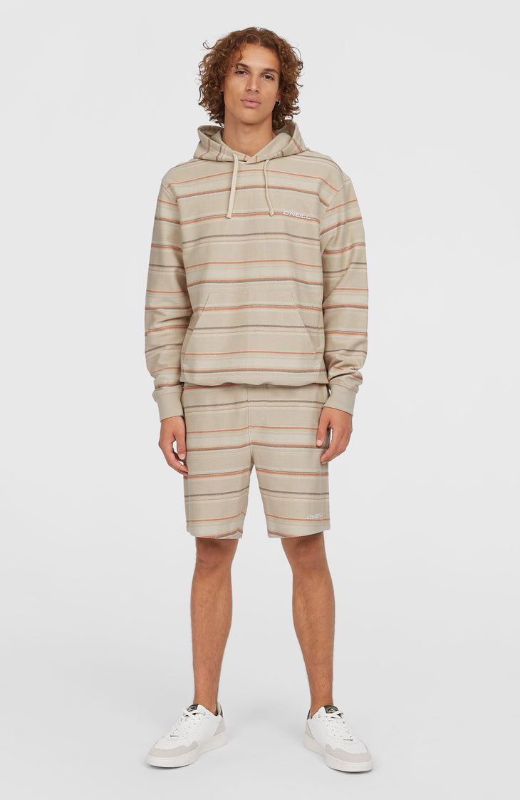 Short Bavaro | Beige/Orange Bavaro Stripe