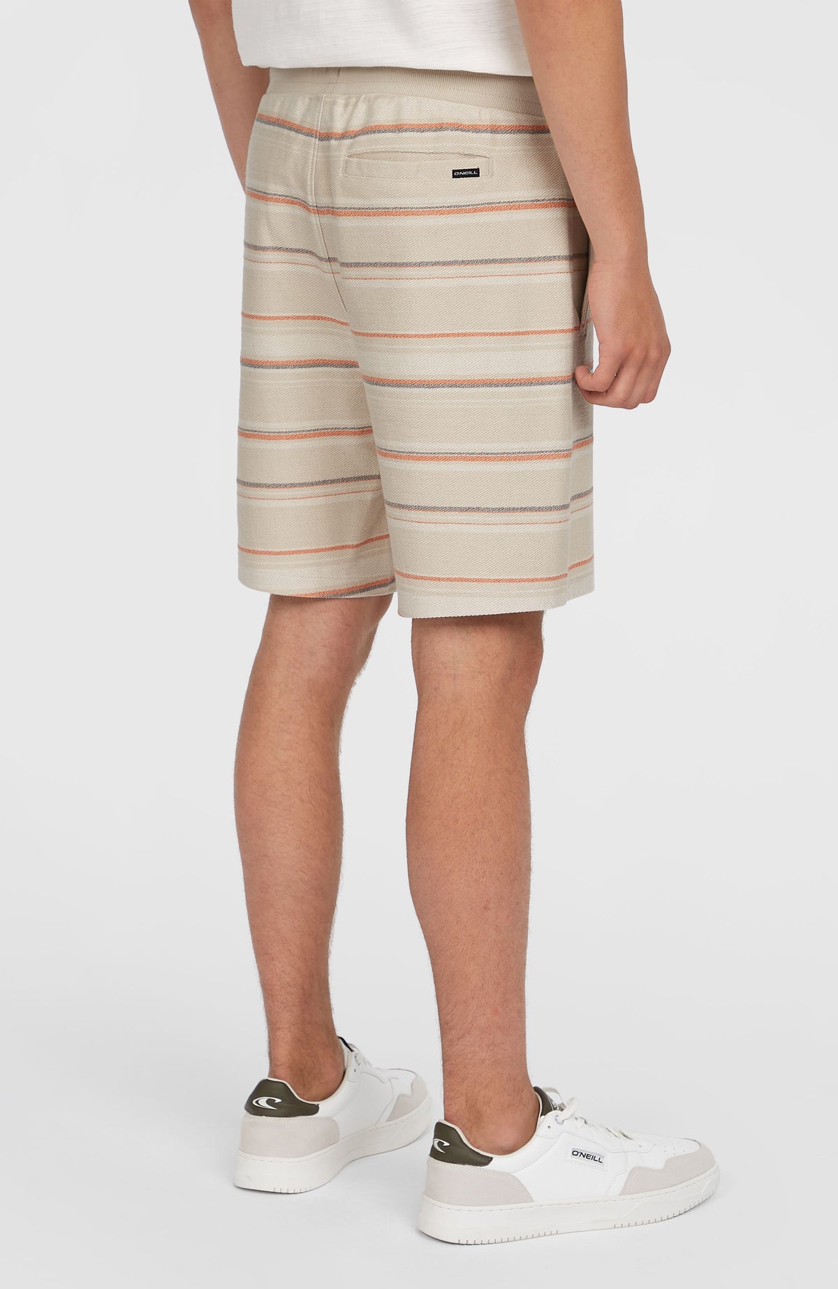 Short Bavaro | Beige/Orange Bavaro Stripe