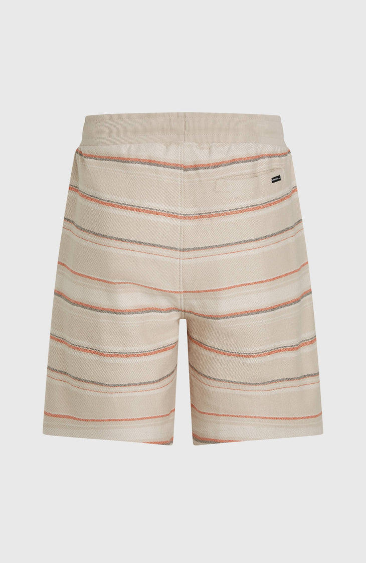 Short Bavaro | Beige/Orange Bavaro Stripe