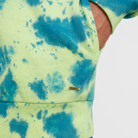 Sweat à capuche Oakes | Green Tie Dye