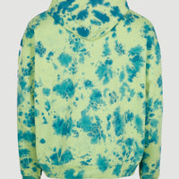 Sweat à capuche Oakes | Green Tie Dye