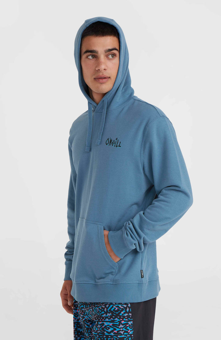 Sweat à capuche Framed | Copen Blue