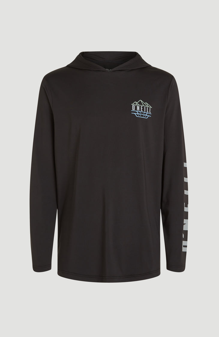 Sweat à capuche UPF O'Neill TRVLR Series | Black Out