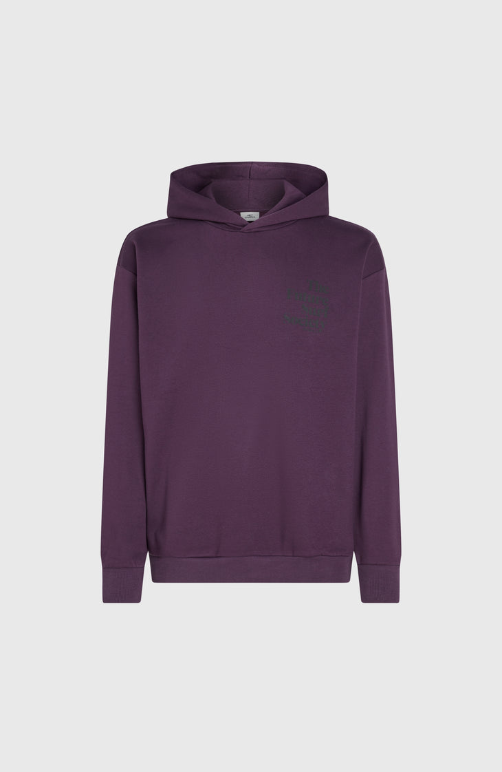 Sweat à capuche Future Surf Society | Aubergine