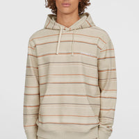 Sweat à capuche Bavaro | Beige/Orange Bavaro Stripe