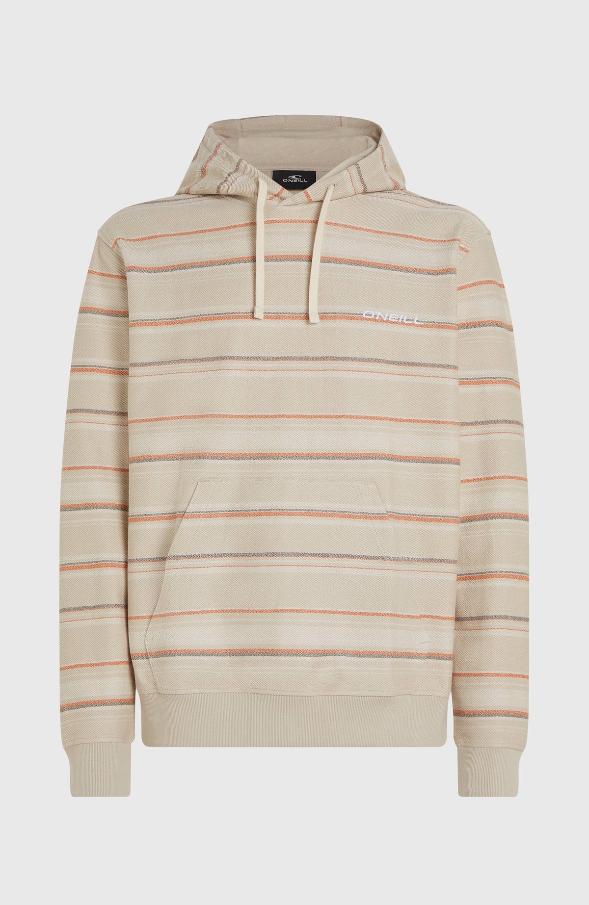 Sweat à capuche Bavaro | Beige/Orange Bavaro Stripe