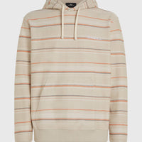Sweat à capuche Bavaro | Beige/Orange Bavaro Stripe
