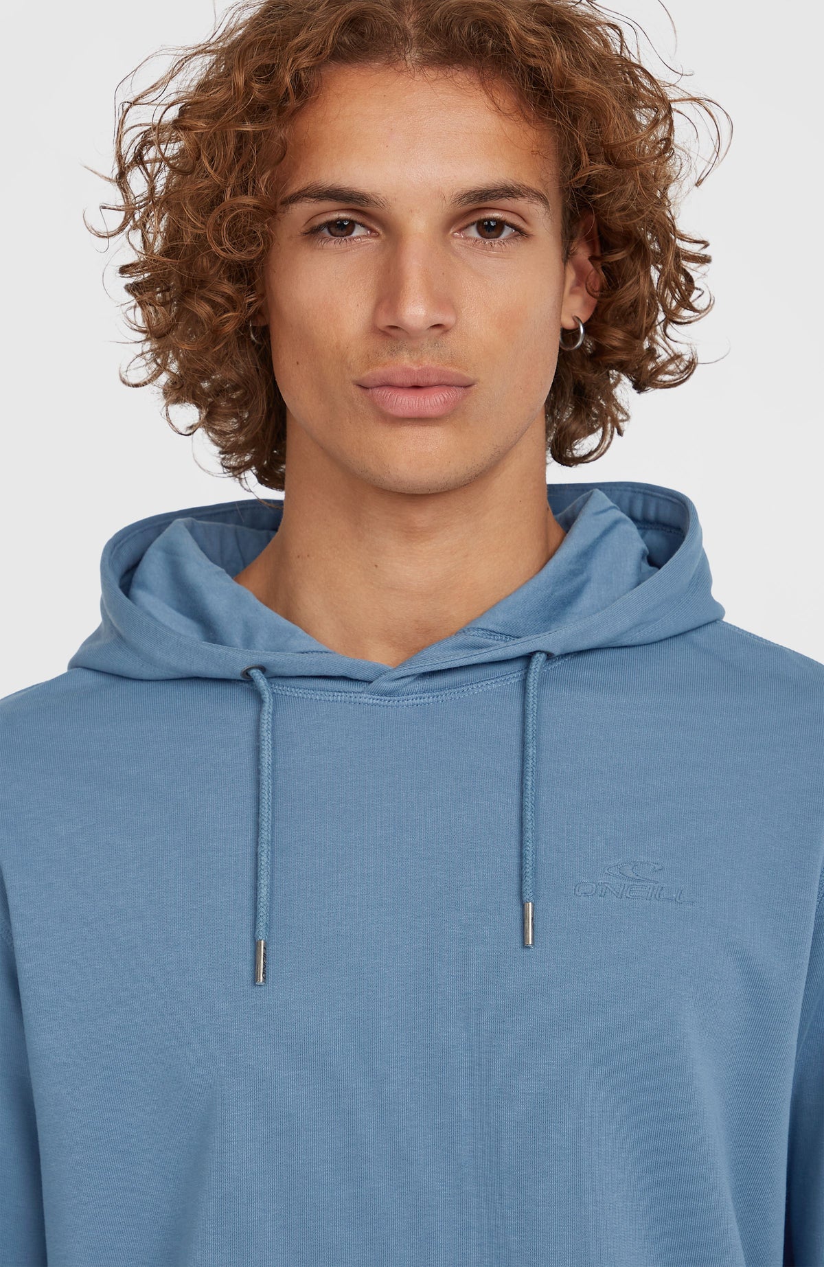 Sweat à capuche Small Logo | Copen Blue