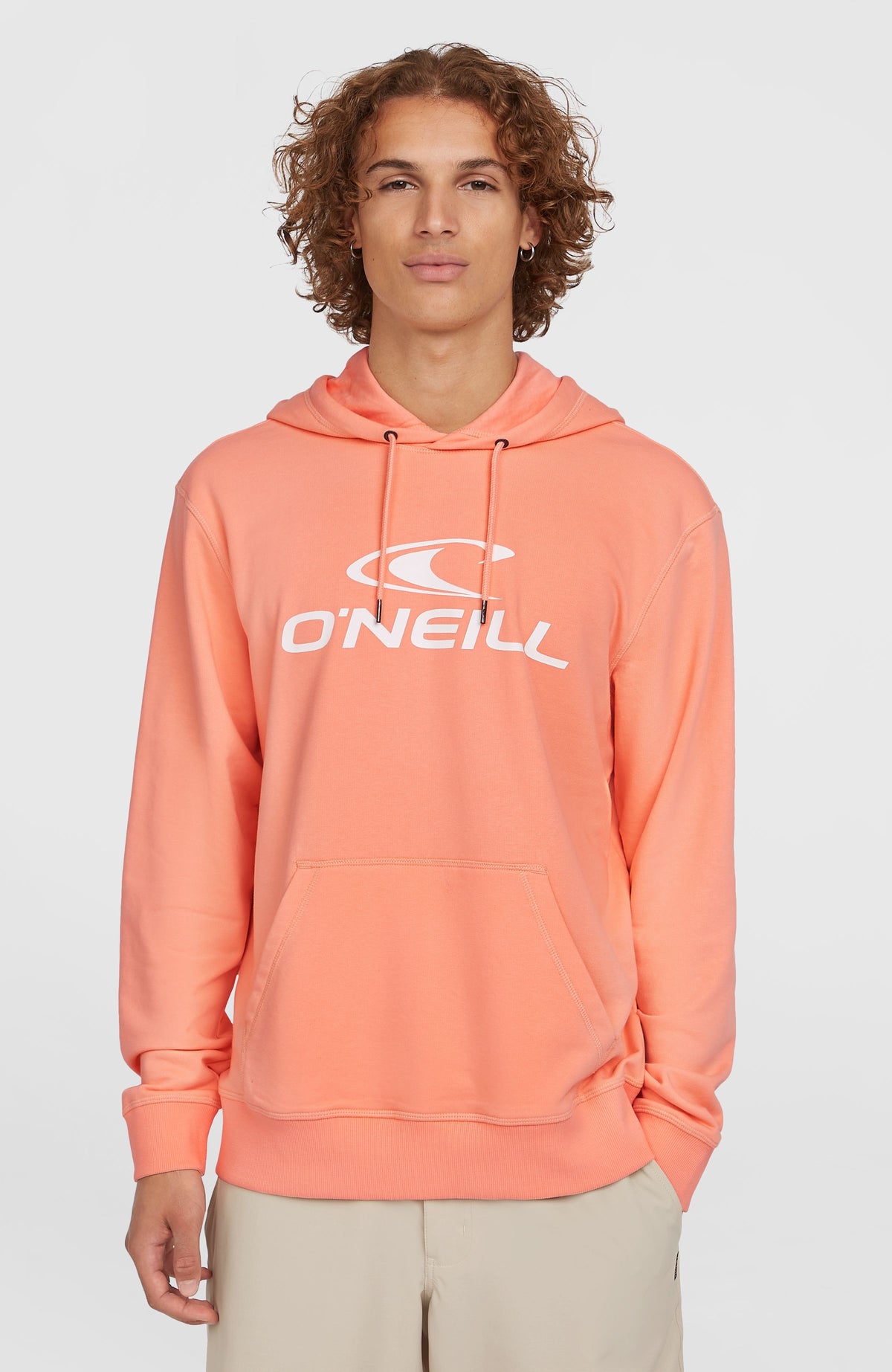 Sweat à capuche Logo | Coral Pop