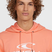 Sweat à capuche Logo | Coral Pop