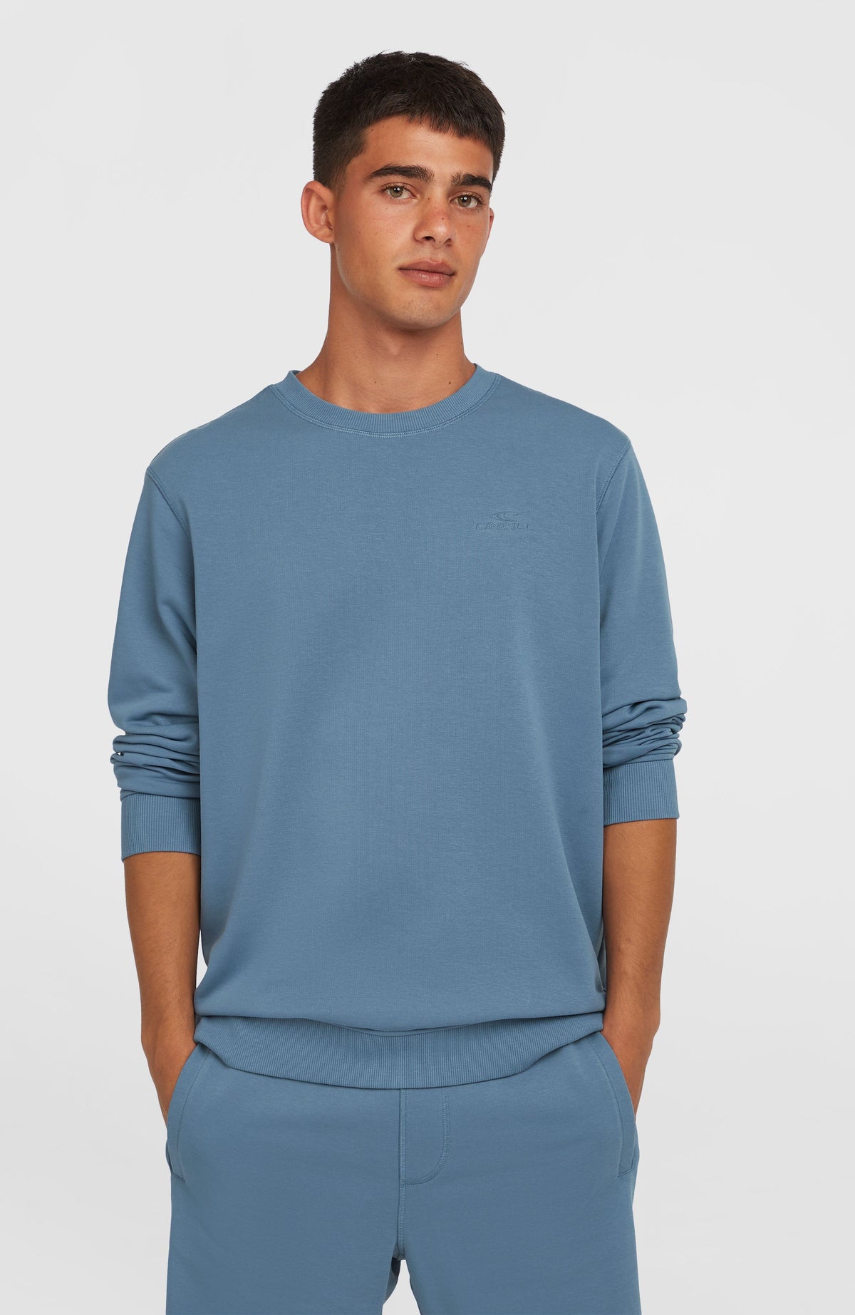 Sweatshirt Logo Crew | Copen Blue