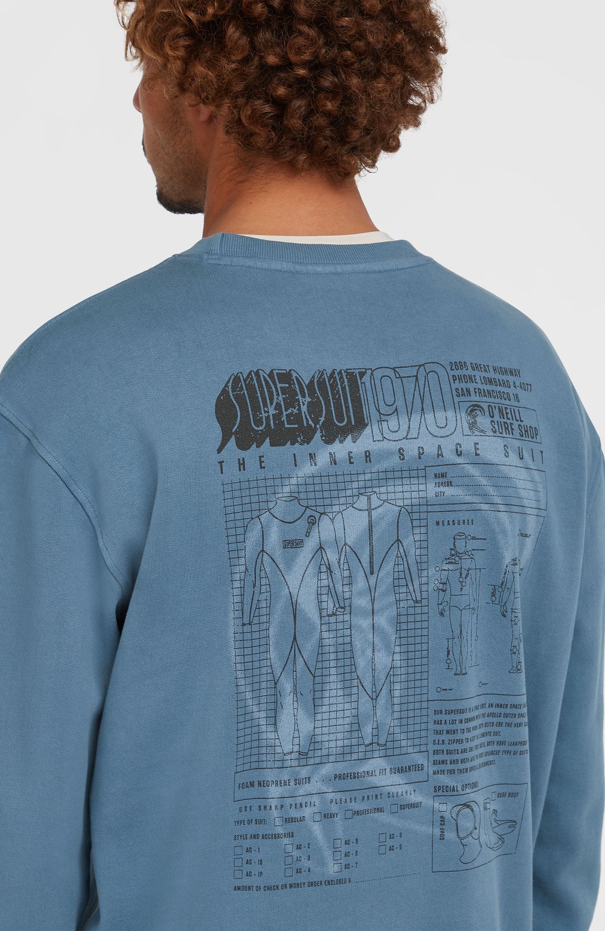 Sweatshirt O'Riginals Crew | Copen Blue