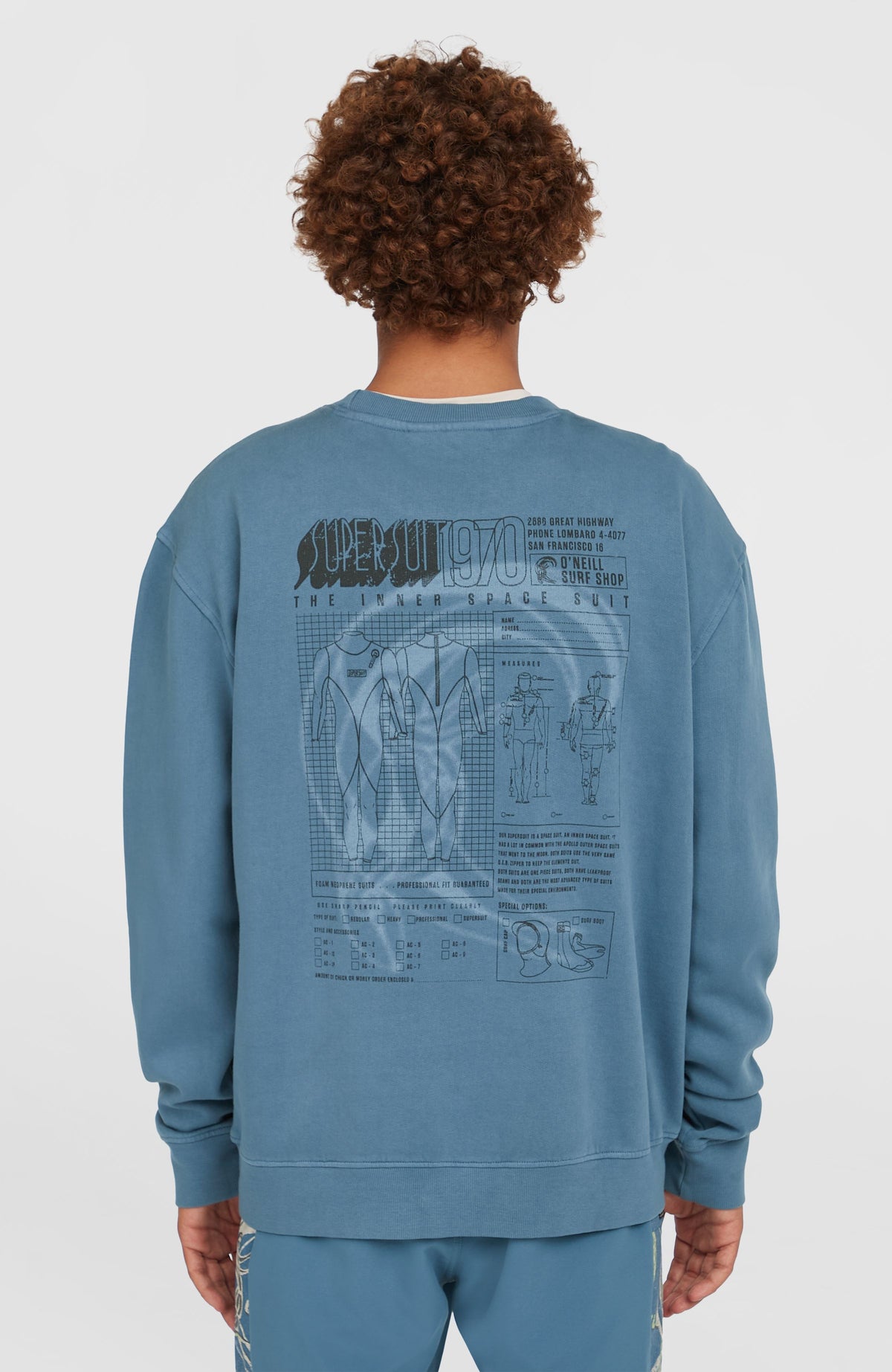 Sweatshirt O'Riginals Crew | Copen Blue
